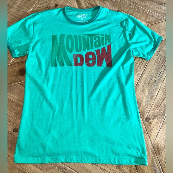 Mountain Dew ringer t-shirt - size xl by TeeLuv - Picture 8 of 8